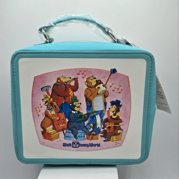 Loungefly Disney Parks 50th Anniversary Vault Collection Lunchbox Crossbody Bag - Picture 2 of 9